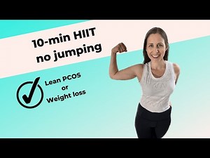 10 minute hiit workout no jumping, standing exercises only (PCOS Friendly)