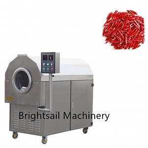 [Hot Item] Bscz High Efficient Red Chilli Roasting Machine Brightsail Spice Roaster Machine Red Pepper Roaster