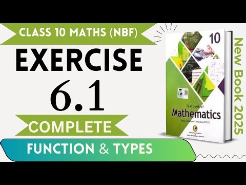 Class 10 Maths Exercise 6.1 New book nbf || 10th math nbf Chapter 6 ex 6.1|| Ex 6.1 class 10 nbf