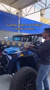 3.1M views · 61K reactions | Cuando estas en el trabajo y te das cuenta que el jefe no esta.. 來 | Arizone Autoparts | Facebook