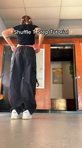 Shuffle T step tutorial 😍👟 . . #shuffletutorial #shuffleworld #shuffledance #shufflecommunity #fyp #reel #fbyシvideo | Shuffle Page