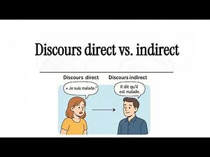 Fr- 3AC - Maîtriser le Discours Direct et Indirect : Guide Complet et Astuces de Transformation
