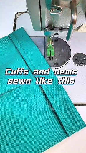 WHOLEHEARTED Sewing Tutorials & Tools on Instagram: "Cuffs and hems sewn like this.#Wholeheartedapparel#GarmentProduction #FashionAccessories #ApparelManufacturing #SewingTechniques #PatternMaking #FabricSelection #AccessoryDesign #ClothingRepair #FashionWholesale #TextileSupplier #CustomClothing #HandmadeFashion #SewingCommunity #FashionBusiness #ClothingAlterations #GarmentCare #SewingTools #AccessorySupplier #ApparelDesign #FashionIndustry #TextileTrends #ClothingSamples #FashionManufacturing