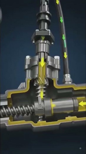 Hydraulic Power Steering #viral #automobile #mechanic