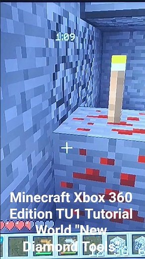 Minecraft Xbox 360 Edition TU1 Tutorial World "Diamond Tools"