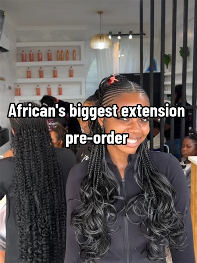 African's Biggest Hair Extension Pre-Order Announcement