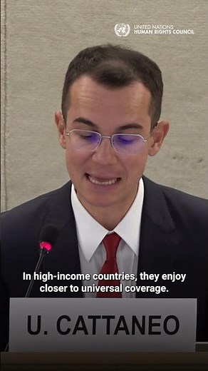 Social protection is a human right, ILO economist tells Human Rights Council