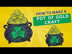 Easy Pot of Gold Craft | St. Patrick's Day Craft for Kids