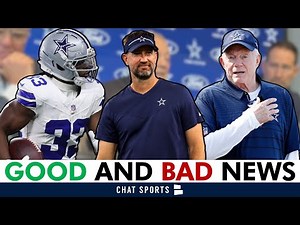 Cowboys Fans Get GOOD & BAD News Ft. DC Search, Javonte Williams, George Pickens And Tyler Smith
