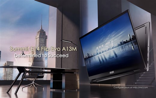 Elevate your business productivity with the MSI Summit E14 Flip Evo....