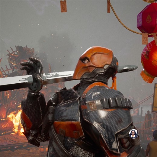 T-1000 Fatality on Deathstroke | Real Gameplay