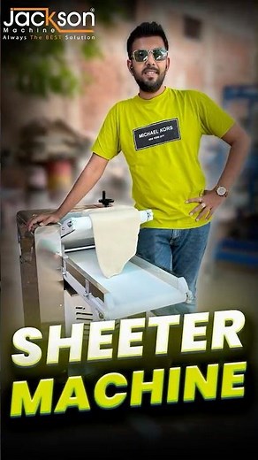 Accuracy and speed combined – make work easier with a sheeter machine.