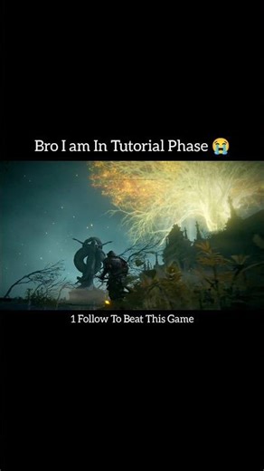Bro it's Just Tutorial Phase 😭 #eldenring #soulslike #gaming #viral #trending #shorts