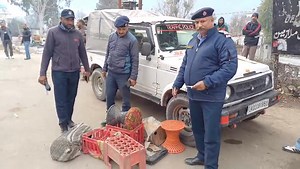#Traffic police special naka in #rajouri | Daily Indian Angles