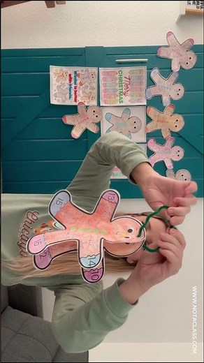 Christmas & Winter Math Craft Activities | Gingerbread Man Ornament Ideas & Tips