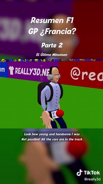 Resumen 3D #F1 GP Francia - Parte 2 😁 #memes