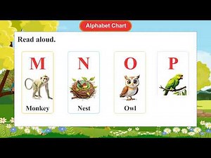 Ch 01 | Nicktoons Books | English Literacy Skills | LKG | Alphabet Chart | For children