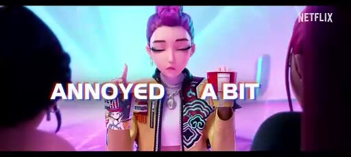 "How it's done" official lyrics video |kpop demon hunters|Sony animation