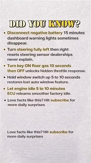 🚗 The "Hidden" Car Menu Dealerships Never Tell You About! #CarHacks #MechanicSecrets #AutoTips