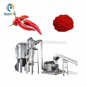 [Hot Item] Industrial Chilli Spice Processing Plant Leaf Chili Btightsail Turmeric Pepper Grinding Machine