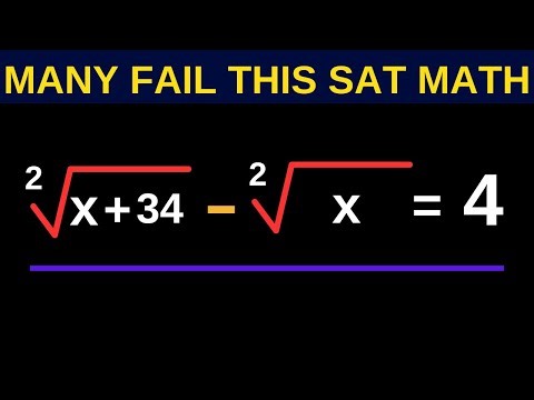 Many Students FAIL This SAT Math Problem