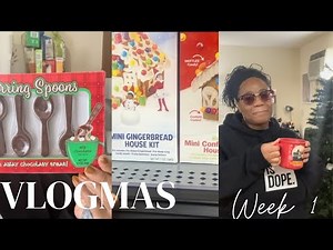 Vlogmas Week 1 | Cozy Homebody Christmas Vibes, Real Life, Christmas Tree Fiasco
