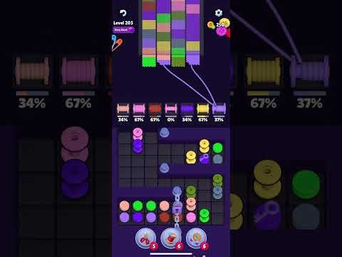 Knit Out Level 205 Walkthrough Solution