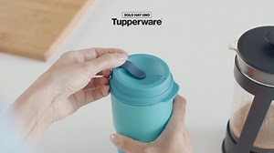 Elige entre café o té con el Eco Vaso de Tupperware
