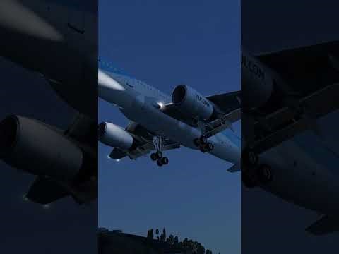 TUI 757 Landing in Skiathos #xplane12 #757 #flightfactor #skiathos #landing