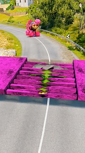 524K views · 2.3K reactions | Weird Cars & Crazy Cars VS Bollard Spikec and Hulk s Mouth Crush in BeamNG.drive #gamingreelsvideo #gamingreels #RealisticCrash #car #beamngdrive #bollard # # | Franqi Drive | Facebook