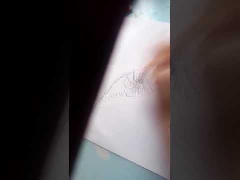 How to draw a realistic eyeball for beginners ( sorry about the sibling and my mom play w eachother)