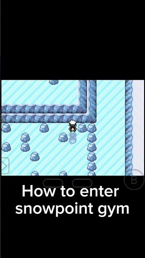 Pokemon Hyper Emerald Lost Artifact: V5.5 How to solve Puzzle at Snowpoint gym
