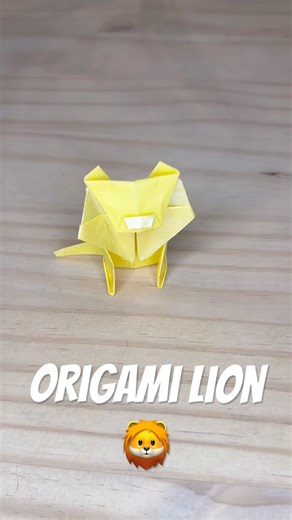 Origami Lion 🦁