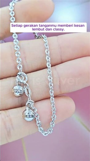 Gelang Tangan Perak 925 — Elegansi Kecil yang Mengubah Penampilan #gelang #gelangperak #gelangtangan