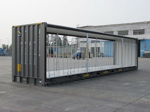Rail Curtainside Containers - 20Ft And 40Ft Curtainside Containers Options