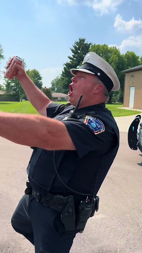 We’re cops, of course we have to mess with the firefighters! #piercetownshippd #policeoftiktok #ofcourse #police #firefighter