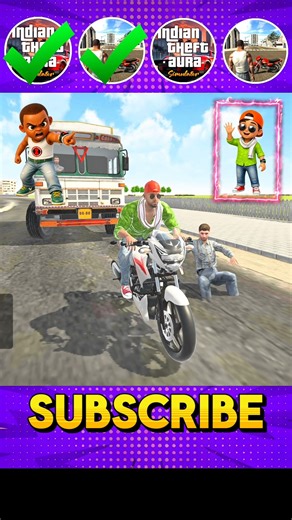 Indian bike driving 3D 😱 VS 🥶 Indian theft auto 🤝#gaming #shorts #gta #viral #gaming