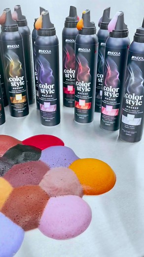 Switch up your clients look with our new COLOR STYLE MOUSSE temporary dye and dive into a world of instant benefits. Give your clients the luxury of choice with refreshments, toning, and neutralization — all in one innovative product.👨‍🎤 Coming to a wholesalers near you soon... #indola #simplysmartercolour #colorstylemousse #haircolour #haircolor #hairmousse #toning #hairrefreshment #coloringmousse | Indola Exclusively Professional UK & IRE