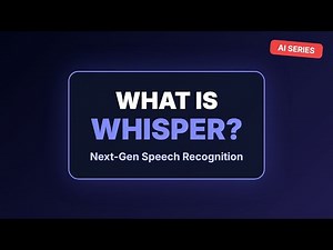 What is OpenAI Whisper? Speech-to-Text Explained for Beginners