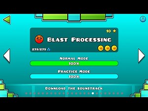 Geometry Dash Blast Processing "All Coins" #17