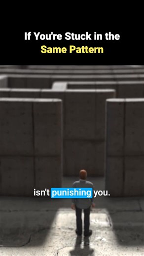 Life often throws us into familiar patterns, not as a punishment, but as a nudge to change course. If you keep seeing the same challenges, maybe it's time to take a hint and reevaluate your approach. Learn from what feels like a repetitive cycle, and find a new way to respond. Once you do, the universe opens up and new opportunities arise. It's an invitation to grow, to graduate to a better version of yourself. Learning the lesson is not the endpoint; it's the springboard to new beginnings. Embr