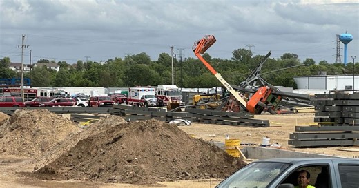 3 construction workers injured in structure collapse near Hennig campus