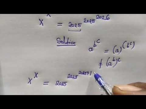 Crazy looking exponential equation | 98% people failed this problem