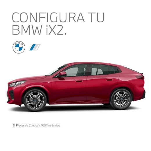 Configura tu BMW iX2: guarda tu diseño ideal con un clic y sigue personalizándolo en cualquier momento. | BMW España