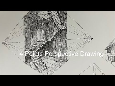 4 Points Perspective Drawing