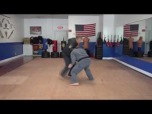 An example of the American Kenpo technique Intercepting the Ram