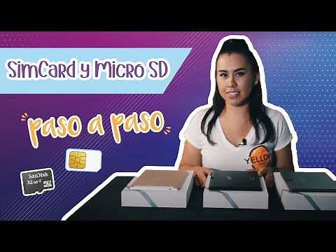 ¿Cómo insertar y configurar la Sim Card y la Micro SD en mi tablet?