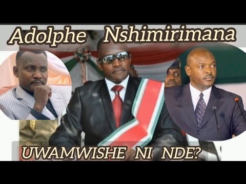 ADOLPHE NSHIMIRIMANA Uwamwishe Yamenyekanye #Ukuri kwose K'Urupfu Rwa #ADOLPHEnshimirimana #Bunyoni