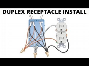 Electrical 101: How To Install A Duplex Receptacle (1 Wire)(Residential)
