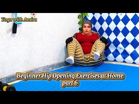 Beginner Hip Opening Exercises at Home | Daily Flexibility for Women | Part 6